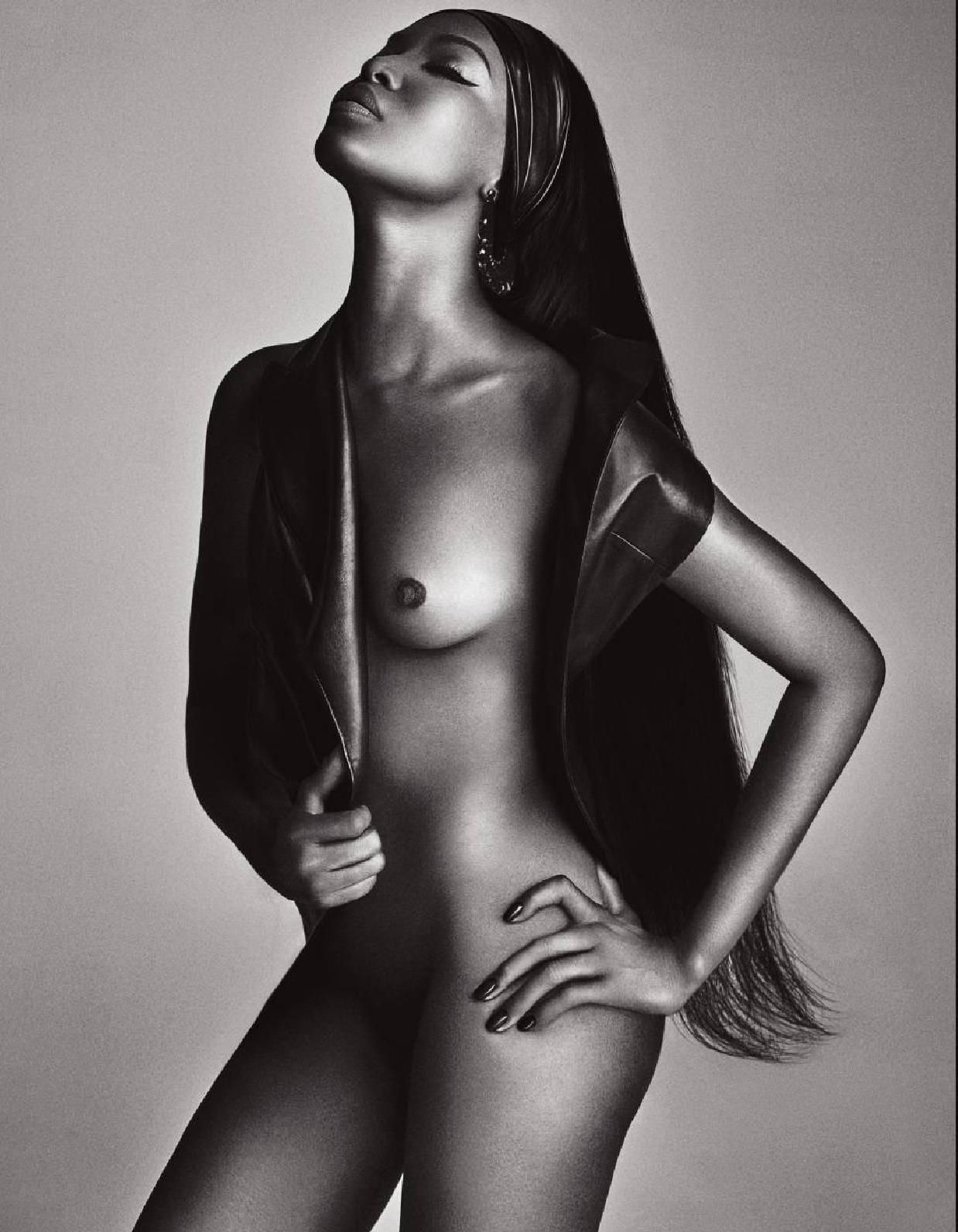 Naomi campbell naked for lui MAG.