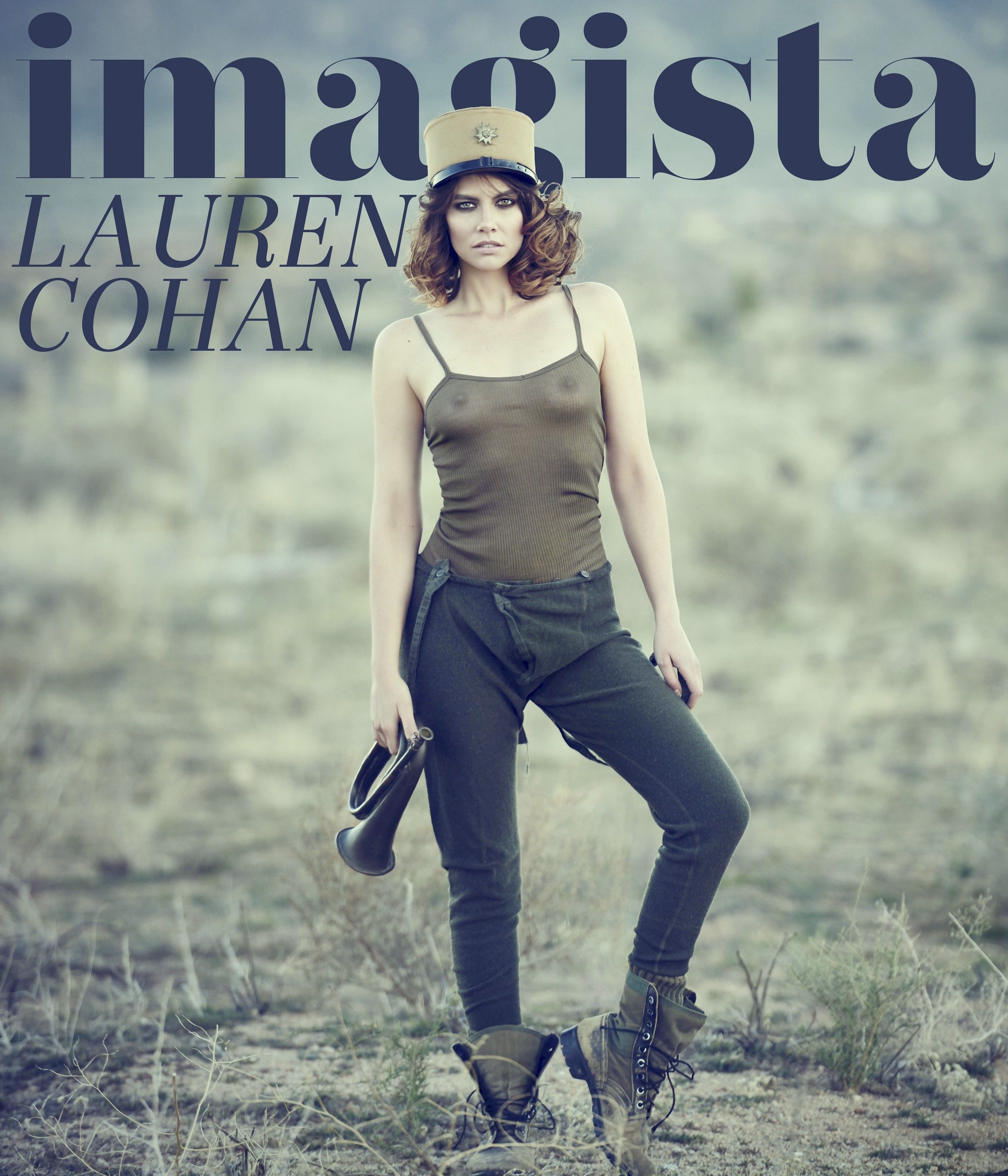 Lauren Cohan topless - Alrincon.com