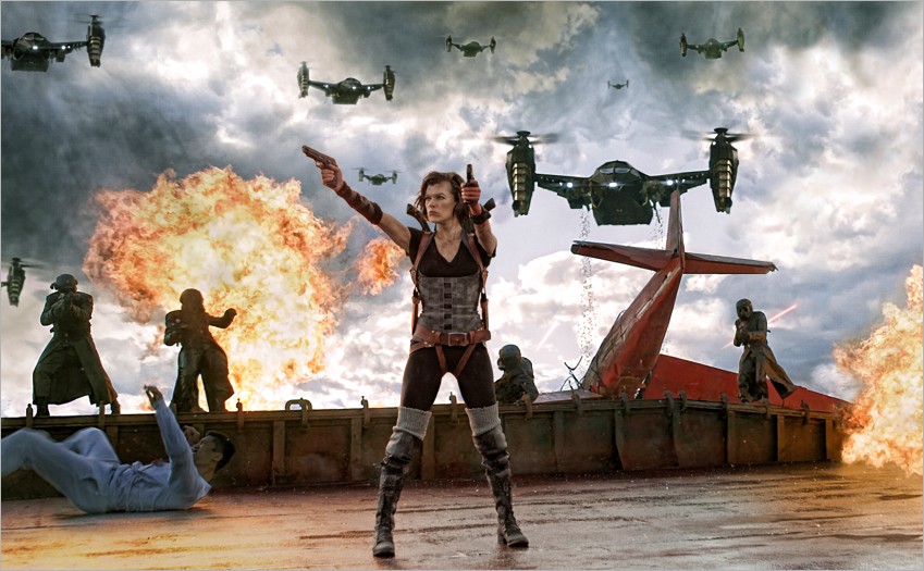 849px x 525px - Milla Jovovich desnuda para Purple + Resident Evil: Retribution -  Alrincon.com